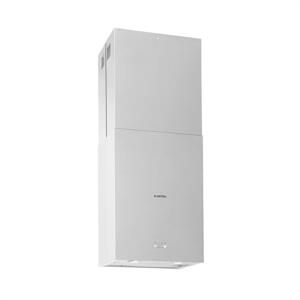 Klarstein Structura, okap kuchenny wyspowy, wyciąg/pochłaniacz, 641 m³/h, klasa energetyczna A, oświetlenie LED, stal szlachetna
