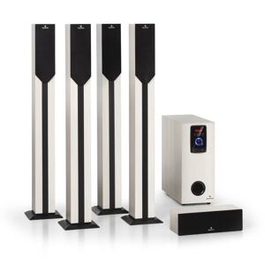 Auna Areal Elegance, zestaw głośników 5.1, surround, 190 W RMS, Bluetooth, USB/SD/AUX