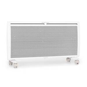Klarstein Hot Spot Slimcurve Double Wave, 2 w 1 grzejnik, 2000 W, timer tygodniowy, biały