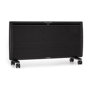 Klarstein Hot Spot Slimcurve Double Wave, 2 w 1 grzejnik, 2000 W, timer tygodniowy, czarny