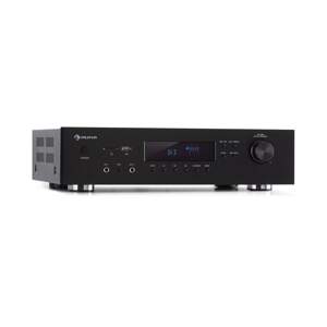 Auna AMP-H260, wzmacniacz 5.1, 2x100W + 3x20W RMS, BT, cyfr./koncentr. wejście cyfrowe, czarny