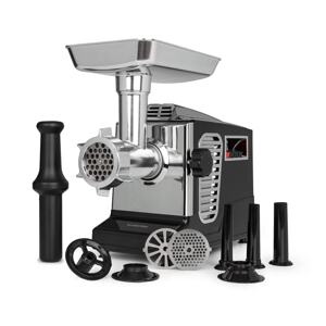 Klarstein Kraftprotz, maszynka do mielenia mięsa, 700 W, silnik miedziany, stal nierdzewna, kolor czarny
