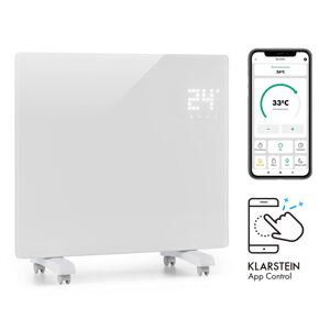 Klarstein Bornholm Single Smart, grzejnik konwekcyjny, 1000 W, sterowanie przy użyciu aplikacji, biały