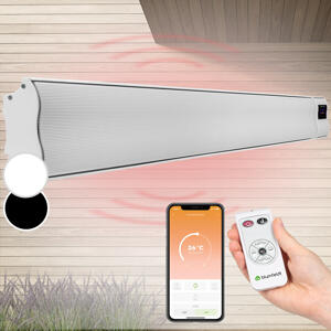 Blumfeldt Cosmic Beam Smart 24, promiennik podczerwieni tarasowy, grzejnik, ścienny/sufitowy, 2400 W, aplikacja
