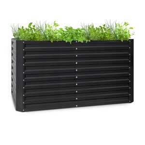 Blumfeldt High Grow Straight, podwyższona grządka, 200 x 90 x 100 cm, 1800 l, stal