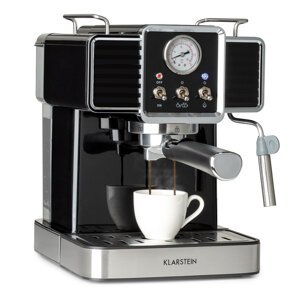 Klarstein Gusto Classico, ekspres do kawy ciśnieniowy, 1350 W, 20 barów, zbiornik na wodę: 1,5 l