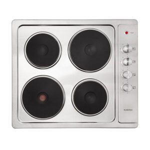 Klarstein Appetito 4, płyta elektryczna, 4 pola grzewcze, 6 stopni mocy, 5500 W, stal nierdzewna
