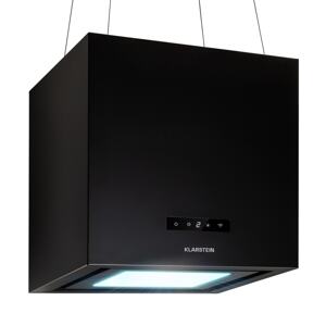 Klarstein Kronleuchter Smart, okap kuchenny wyspowy, 595 m³/h, sterowanie za pomocą aplikacji, panel LED