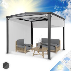Blumfeldt Pantheon Cortina Solid Sky, altana ogrodowa, pawilon, 3 x 4 m, poliwęglan