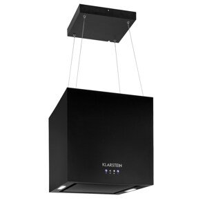 Klarstein Kronleuchter, okap kuchenny, 596 m³/h, panel LED, klasa energetyczna A