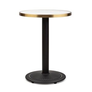 Blumfeldt Patras Jewel, stolik bistro, styl secesyjny, śr.: 57,5 cm, wys.: 75 cm, podstawa żeliwna
