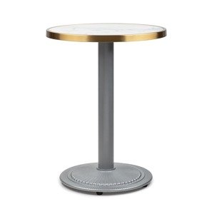 Blumfeldt Patras Jewel, stolik bistro, styl secesyjny, śr.: 57,5 cm, wys.: 75 cm, podstawa żeliwna