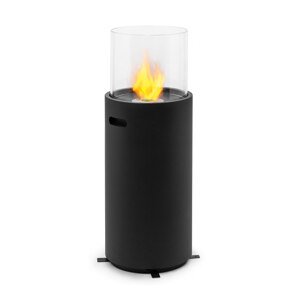 Blumfeldt Fiamme Tamburo, biokominek, bioetanol, palnik ze stali nierdzewnej, 0,8 l, czas palenia 4–5 h