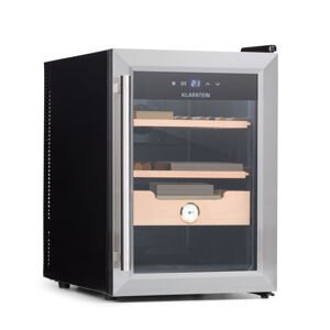 Klarstein El Presidente 37, humidor do cygar, 37 l, 2 szuflady, 1 przegródka z drewna cedrowego