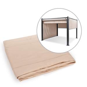 Blumfeldt Pantheon Cortina, rolety do altany ogrodowej, zestaw 4 sztuk, tkanina poliestrowa 200 g/m², 3 x 6 m