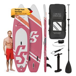 Capital Sports Lanikai Cruiser 9.8, deska do pływania SUP, pompowana, zestaw, 305 x 77 x 10 cm