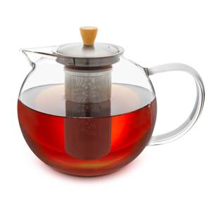 Klarstein Glaswerk Sencha, imbryk, dzbanek, 1,8 l, zaparzacz ze stali nierdzewnej, szkło borokrzemowe, pokrywka