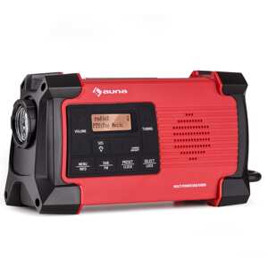 Auna Patagonia DAB+, radio outdoorowe, DAB/DAB+/FM, uchwyt ładujący, USB, SOS alarm, wodoszczelne