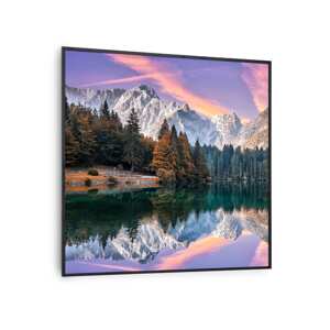 Klarstein Wonderwall Air Art Smart, panel grzewczy na podczerwień, grzejnik, 60 x 60 cm, 350 W, morze