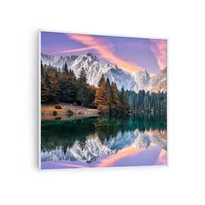 Klarstein Wonderwall Air Art Smart, panel grzewczy na podczerwień, grzejnik, 60 x 60 cm, 350 W, morze