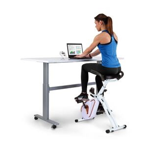 Capital Sports Azura Desk Bike, trenażer domowy, koło zamachowe o wadze 7,5 kg, napęd pasowy