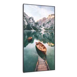 Klarstein Wonderwall Air Art Smart, panel grzewczy na podczerwień, grzejnik, 60 x 120 cm, 700 W, morze, pionowy