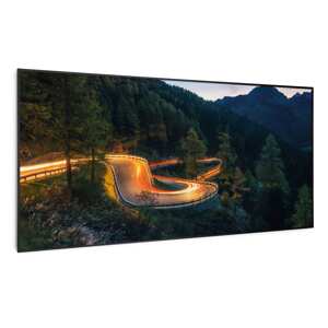 Klarstein Wonderwall Air Art Smart, panel grzewczy na podczerwień, grzejnik, 120 x 60 cm, 700 W, górska droga