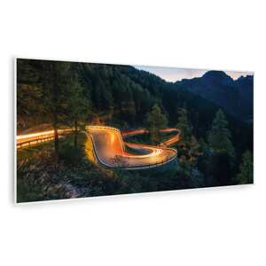Klarstein Wonderwall Air Art Smart, panel grzewczy na podczerwień, grzejnik, 120 x 60 cm, 700 W, górska droga