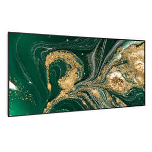 Klarstein Wonderwall Air Art Smart, panel grzewczy na podczerwień, grzejnik, 120 x 60 cm, 700 W, wir