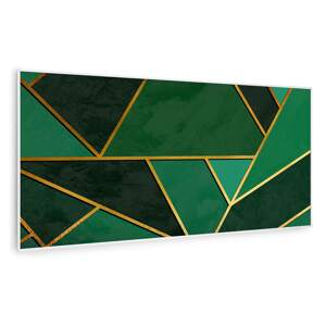 Klarstein Wonderwall Air Art Smart, panel grzewczy na podczerwień, grzejnik, 120 x 60 cm, 700 W, wir