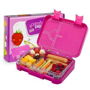 Klarstein schmatzfatz junior, lunch box, 6 przegródek, 21,3 x 15 x 4,5 cm