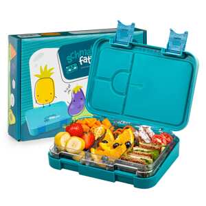 Klarstein schmatzfatz junior, lunch box, 6 przegródek, 21,3 x 15 x 4,5 cm