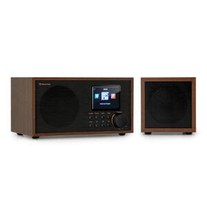 Auna Silver Star Mini Two, radio internetowe, DAB+/FM, Wi-Fi, Bluetooth, głośnik TWS