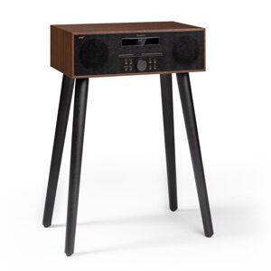 Auna Silver Star CD-DAB, odtwarzacz CD, napęd szczelinowy, maks. moc 2 x 10 W, DAB+, BT, aluminium