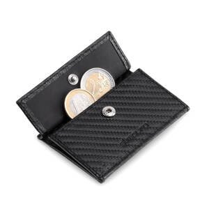 Slimpuro Coin Pocket, kieszeń na monety z ochroną kart RFID, do cienkich portfeli ZNAP 8 i 12, na zatrzask
