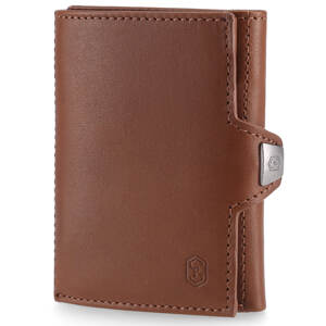 Slimpuro TRYO Slim Wallet, portfel, 5 kart, kieszonka na monety, 9,2 x 2,2 x 7,5 cm (szer. x wys. x gł.), ochrona RFID