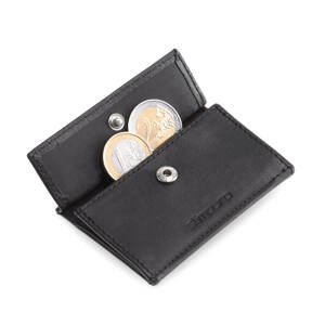 Slimpuro Coin Pocket, kieszeń na monety z ochroną kart RFID, do cienkich portfeli ZNAP 8 i 12, na zatrzask