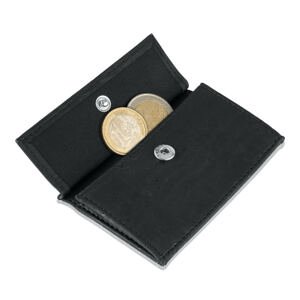 Slimpuro Coin Pocket, kieszeń na monety z ochroną kart RFID, do cienkich portfeli ZNAP 8 i 12, na zatrzask