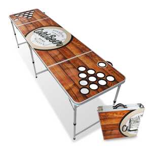 BeerCup Backspin, stół do beer ponga, drewniany, 6 piłeczek