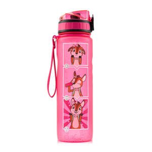 Monte Stivo Lyseren, bidon, butelka dla dzieci, 600 ml, skala, szczelna, filtr na owoce