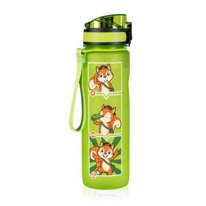 Monte Stivo Lyseren, bidon, butelka dla dzieci, 600 ml, skala, szczelna, filtr na owoce