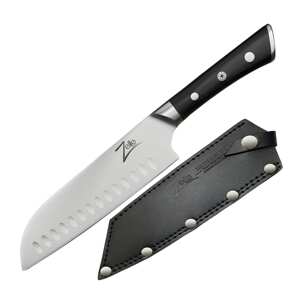 Zelite Infinity by Klarstein Razor-Edge, nóż Santoku, 7", 59 HRC, stal szlachetna