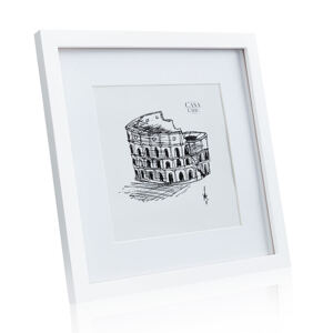 Casa Chic Everton, ramka na zdjęcia, kwadratowa, 20 x 20 cm, passe-partout, szkło