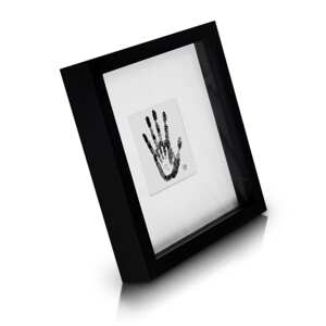 Casa Chic Camden, ramka na zdjęcia, 23 x 23 cm i 10 x 10 cm, passe-partout, naturalne drewno
