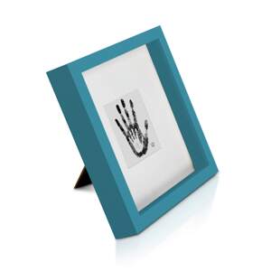 Casa Chic Camden, ramka na zdjęcia, 23 x 23 cm i 10 x 10 cm, passe-partout, naturalne drewno