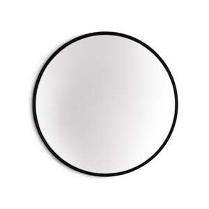 Casa Chic Fournier Lustro ścienne z metalową ramą okrągłe Ø 40 cm