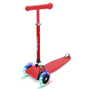 Fun pro ONE Deluxe, hulajnoga dla dzieci, 3-6 lat, kółka LED, maks. 50 kg, składana, regulowana wysokość