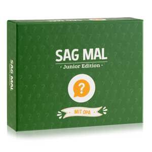 Spielehelden Sag mal... Opa - Junior Edition/Powiedz... dziadek i dziecko, gra towarzyska, 100+ pytań, liczba graczy: 2+, wiek: od 8 lat, język niemiecki