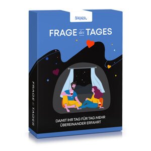 Spielehelden Frage des Tages/Pytanie dnia, gra karciana dla par, 100 ekscytujących pytań, język niemiecki