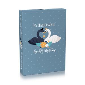 Spielehelden 55 unvergessliche Hochzeitsbilder/55 niezapomnianych zdjęć ślubnych, gra fotograficzna, 55 kart, format kieszonkowy, język niemiecki